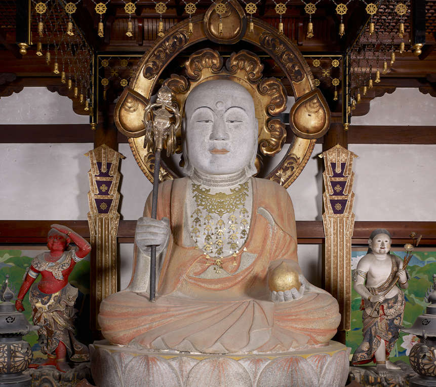 Image:STATUE OF KOYASU ENMEI JIZO