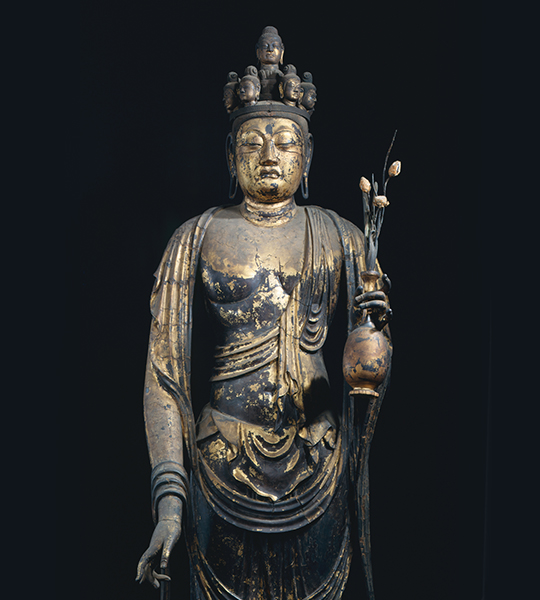 Button:Statue of Eleven-Faced Kannon